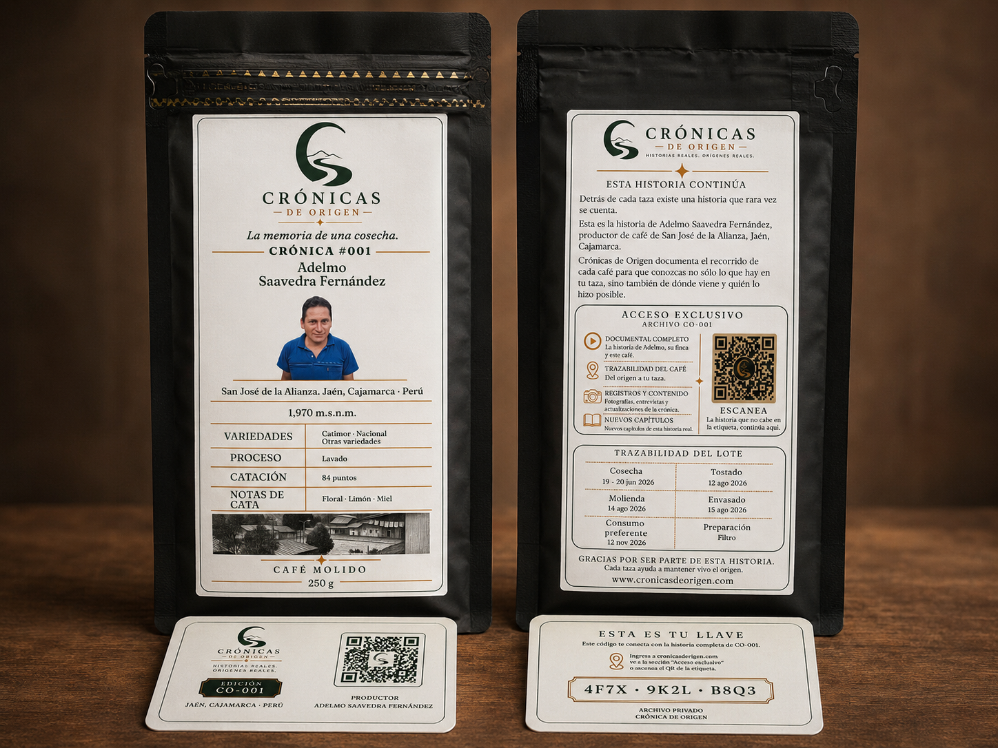 Edición CO-001 · Adelmo Saavedra Fernández